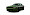 Zöld Dodge Challenger Scat Pack Wide Body elölről